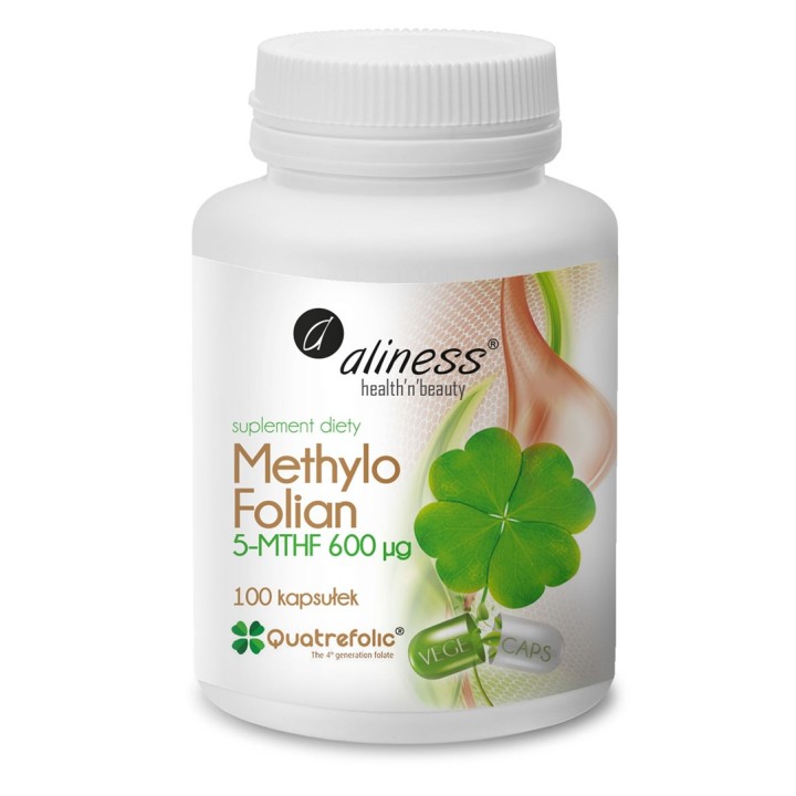 ALINESS Methylo Folian 5-mthf 600 µg – integratore alimentare – 100 capsule