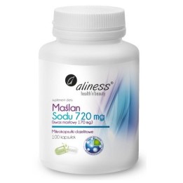 ALINESS Sodium Butyrate 720 mg (Acido butirrico 170 mg) – integratore alimentare – 100 capsule