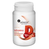 ALINESS Vitamina D3 Forte olio 4000 IU – integratore alimentare – 120 capsule