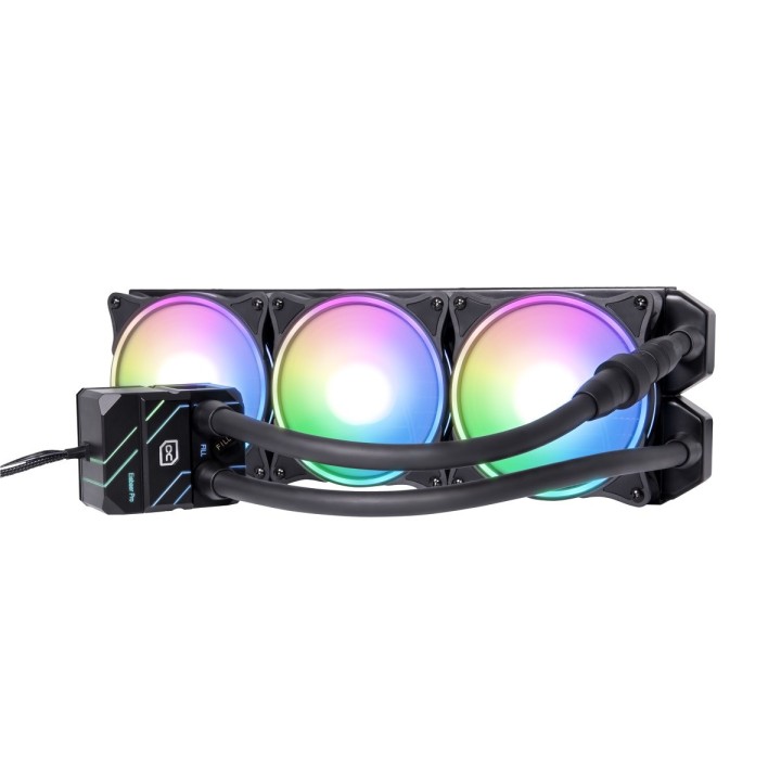 Alphacool Eisbaer Pro Aurora 360 Processore Raffreddamento liquido all-in-one 12 cm Nero Bianco 1 pezzo