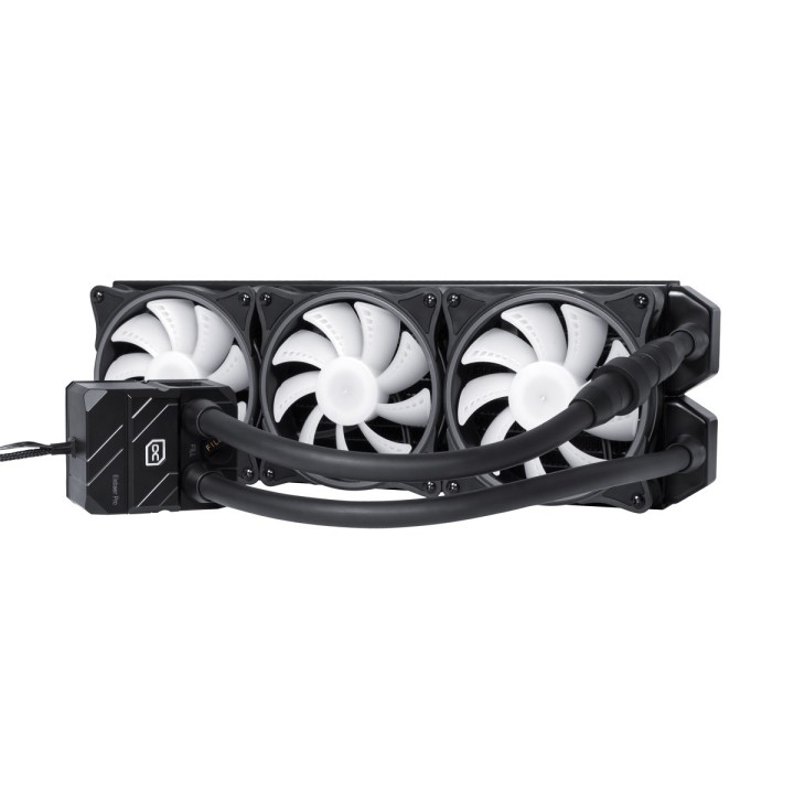 Alphacool Eisbaer Pro Aurora 360 Processore Raffreddamento liquido all-in-one 12 cm Nero Bianco 1 pezzo