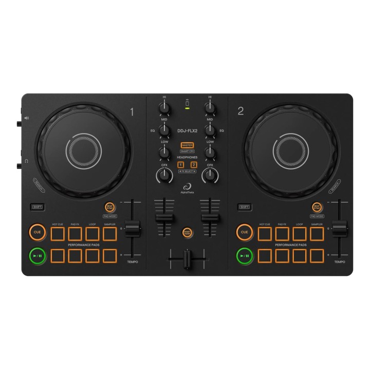 AlphaTheta (Pioneer DJ) DDJ-FLX2 - DJ controller 2 canali nero