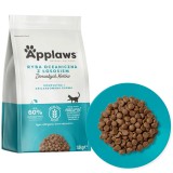 APPLAWS Adult Pesce oceanico con salmone - cibo secco per gatti - 1 8kg
