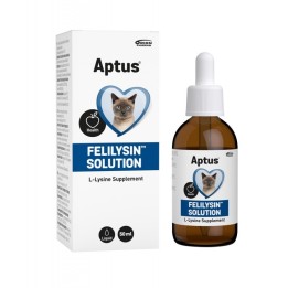APTUS Felilysin Solution Immunità e stress - integratori per gatti – 50 ml