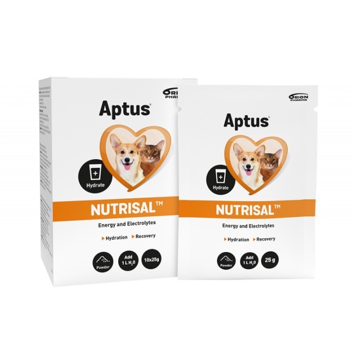 APTUS Nutrisal Hydration - Integratori per cani e gatti – 10x25g