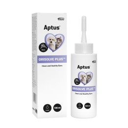 APTUS Orisolve Plus - soluzione per la pulizia delle orecchie per cani e gatti – 100 ml