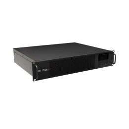 Armac R/1000I/PF1/DF Rack UPS On-Line 1000VA 8× IEC C13 USB-B LCD custodia in metallo senza polvere