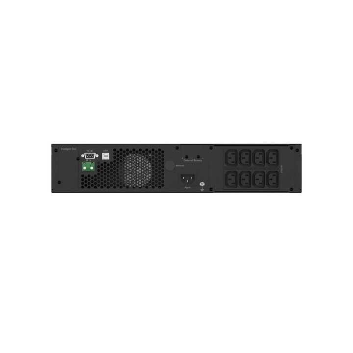 Armac R/1000I/PF1/DF Rack UPS On-Line 1000VA 8× IEC C13 USB-B LCD custodia in metallo senza polvere