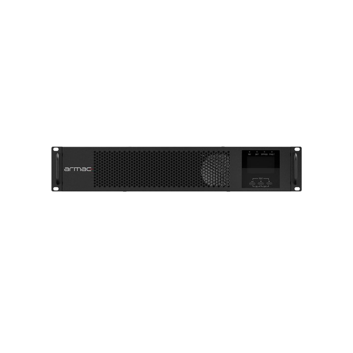 Armac R/1000I/PF1/DF Rack UPS On-Line 1000VA 8× IEC C13 USB-B LCD custodia in metallo senza polvere