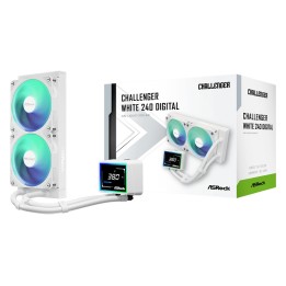 ASRock Challenger bianco 240 raffreddamento digitale