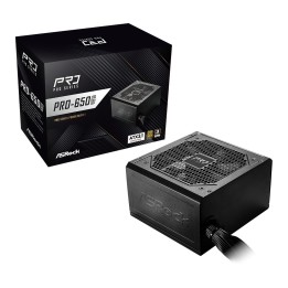 ASRock PRO-650G 650W 80 PLUS alimentatore Gold