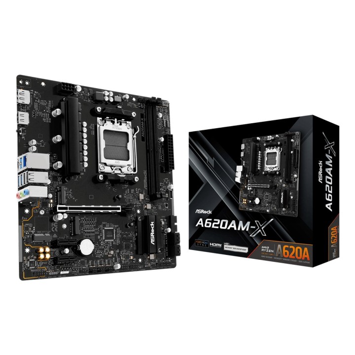 Asrock A620AM-X scheda madre AMD A620 Socket AM5 micro ATX