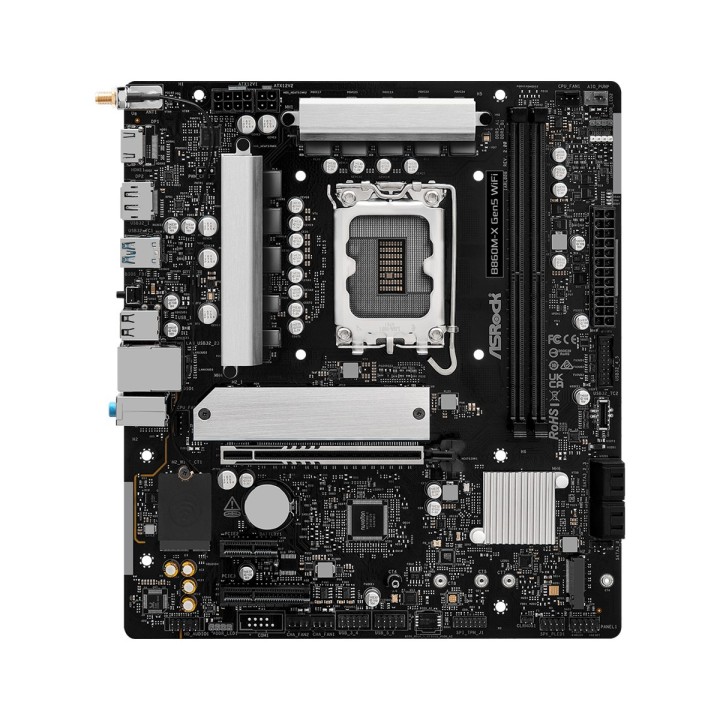 Asrock B860M-X Gen5 WiFi Intel B860 LGA 1851 (Socket V1) micro ATX