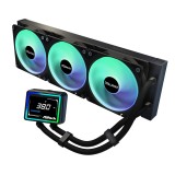 Asrock Challenger 360 kit raffreddamento a liquido processore digitale 12 cm nero