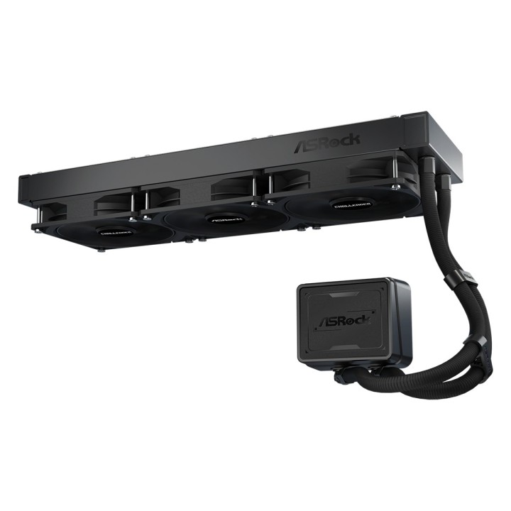 Asrock Challenger Pure 360 raffreddatore all-in-one a liquido processore 12 cm nero