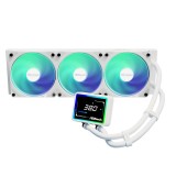 Asrock Challenger bianco 360 raffreddamento all-in-one a liquido processore 12 cm