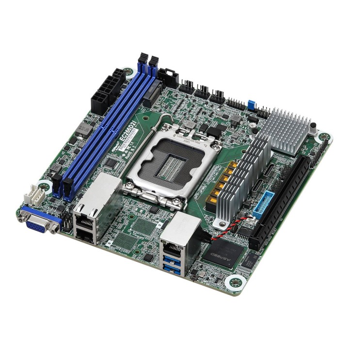 Asrock EC266D2I scheda madre Intel C266 LGA 1700 mini ITX