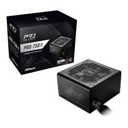 Asrock PRO-750B alimentatore 750 W 24-pin ATX ATX nero