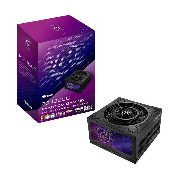 Asrock Alimentatore Phantom Gaming PG-1000G 750 W 20+4 pin ATX ATX nero