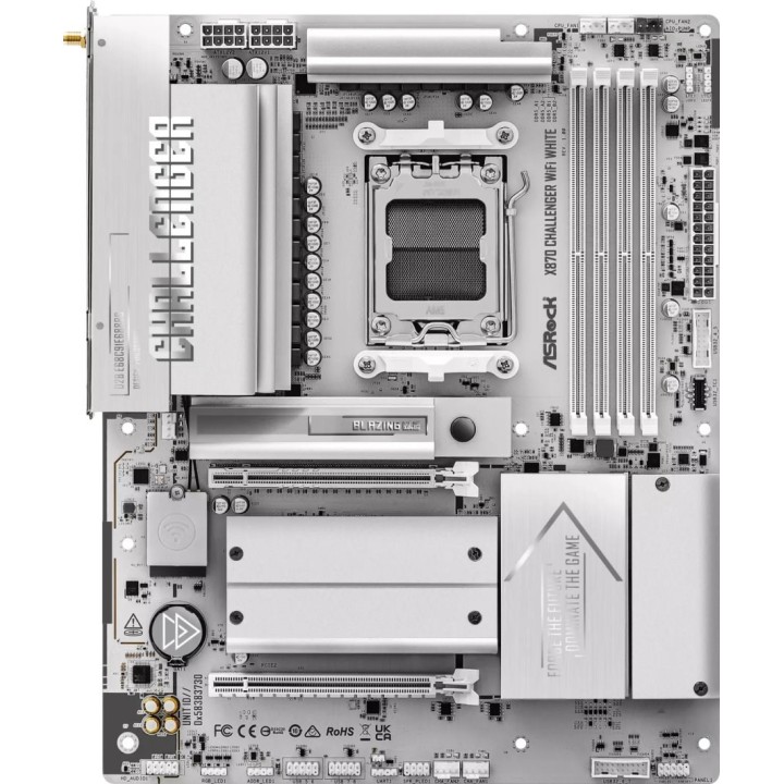 Scheda madre Asrock X870 CHALLENGER WIFI WHITE