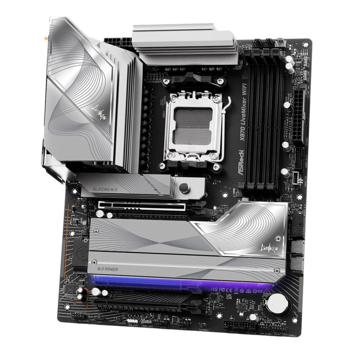 Asrock X870 LiveMixer WiFi AMD X870 Socket AM5 ATX