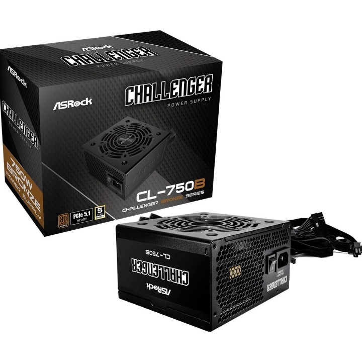 Alimentatore ASRock Challenger Bronze 750W (CL-750B)