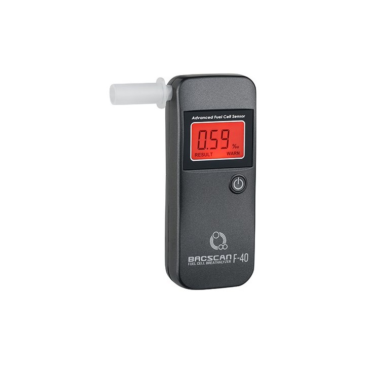 BACscan F-40 etilometro 0 - 4% grigio