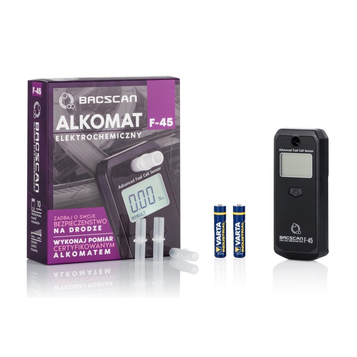 BACscan F-45 etilometro 0 - 4% nero