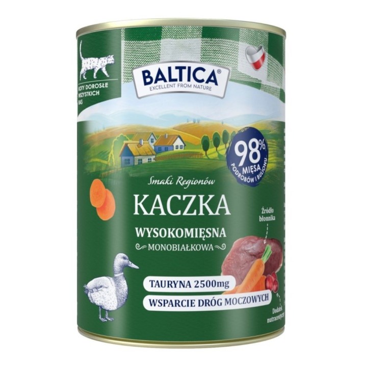 BALTICA Flavors of the Regions Anatra Mono - cibo umido per gatti - 400g