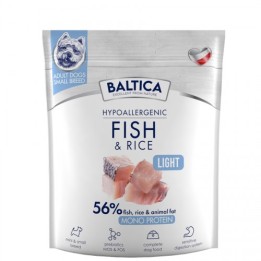 BALTICA Nutraceutic Hypoallergenic Light S Pesce con riso - cibo secco per cani - 1kg