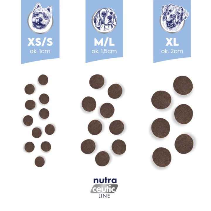 BALTICA Nutraceutic Hypoallergenic Light S Pesce con riso - cibo secco per cani - 1kg
