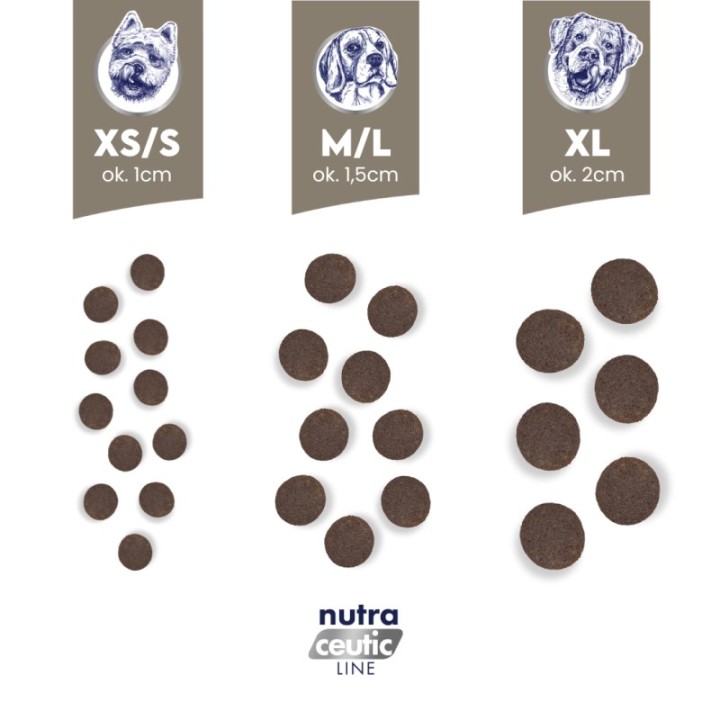 BALTICA Nutraceutic Hypoallergenic M Coniglio con riso - cibo secco per cani - 1kg