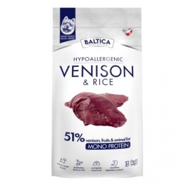 BALTICA Nutraceutic Hypoallergenic Razze Small Cervo con riso - cibo secco per cani - 3kg
