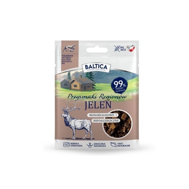 BALTICA Przysmaki regionów Monoprotein Cervo - snack per cani - 30g