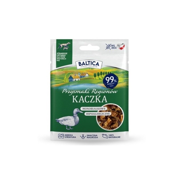 BALTICA Przysmaki regionów Monoprotein Anatra - snack per cani - 30g