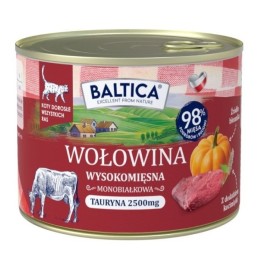 BALTICA Smaki regionów Manzo con fegato - cibo umido per gatti - 185g