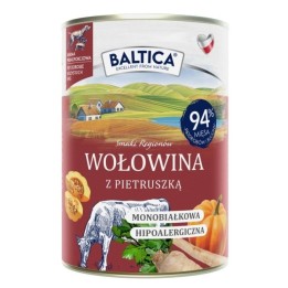 BALTICA Smaki regionów Manzo con prezzemolo - cibo umido per cani - 400g