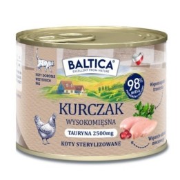 BALTICA Smaki regionów pollo - cibo umido per gatti - 185g