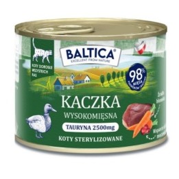 BALTICA Smaki regionów Anatra - cibo umido per gatti - 185g