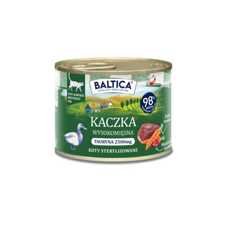 BALTICA Smaki regionów Anatra - cibo umido per gatti - 185g