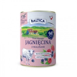 BALTICA Smaki regionów Agnello con lamponi - cibo umido per cani - 400g
