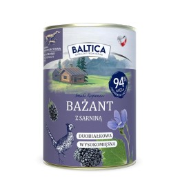 BALTICA Smaki regionów Fagiano con cervo - cibo umido per cani - 400g