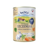 BALTICA Smaki regionów Puppy Coniglio con carota - cibo umido per cani - 400g