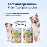 BALTICA Smaki regionów Puppy Coniglio con carota - cibo umido per cani - 400g