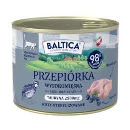 BALTICA Smaki regionów Quaglia - cibo umido per gatti - 185g