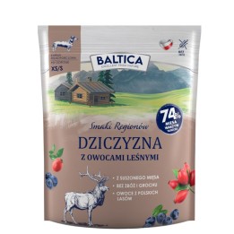 BALTICA Smaki regionów Razze Small Cervo con frutti di bosco - cibo secco per cani - 1kg