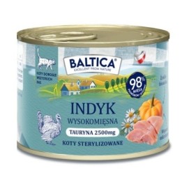 BALTICA Smaki regionów Tacchino - cibo umido per gatti - 185g