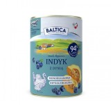 BALTICA Smaki regionów tacchino con zucca - cibo umido per cani - 400g