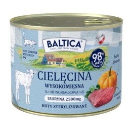 BALTICA Smaki regionów Vitello - cibo umido per gatti - 185g
