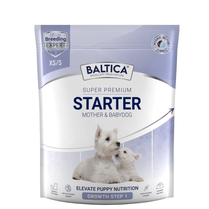 BALTICA Super Premium Starter Mother & Babydog XS/S - cibo secco per cani - 1kg